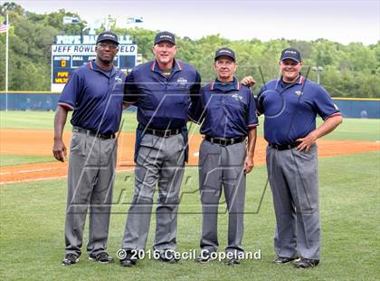 Thumbnail 1 in Pope vs. Walton (GHSA 6A Final - Game 2) photogallery.