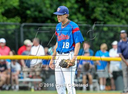 Thumbnail 1 in Pope vs. Walton (GHSA 6A Final - Game 2) photogallery.