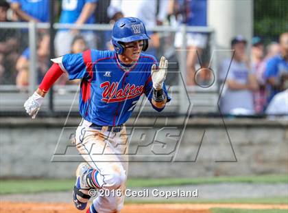 Thumbnail 2 in Pope vs. Walton (GHSA 6A Final - Game 2) photogallery.