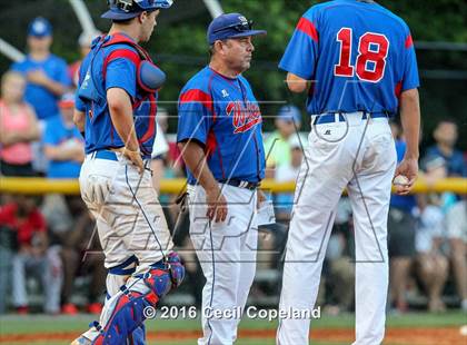 Thumbnail 1 in Pope vs. Walton (GHSA 6A Final - Game 2) photogallery.