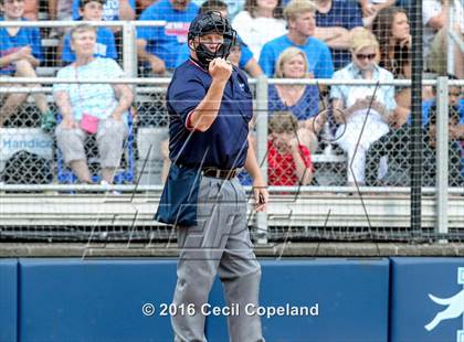 Thumbnail 1 in Pope vs. Walton (GHSA 6A Final - Game 2) photogallery.