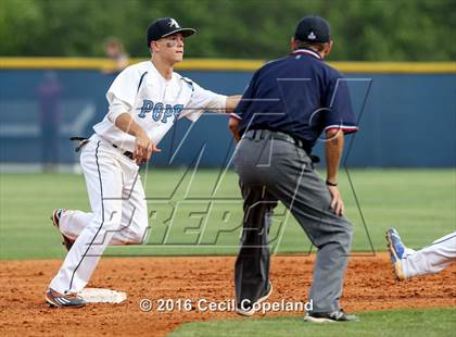 Thumbnail 2 in Pope vs. Walton (GHSA 6A Final - Game 2) photogallery.
