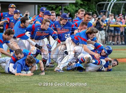 Thumbnail 2 in Pope vs. Walton (GHSA 6A Final - Game 2) photogallery.