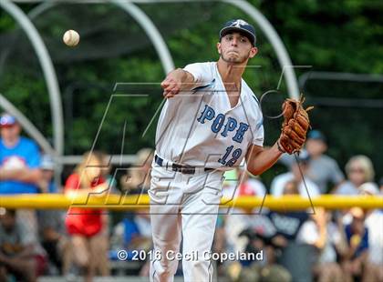 Thumbnail 2 in Pope vs. Walton (GHSA 6A Final - Game 2) photogallery.