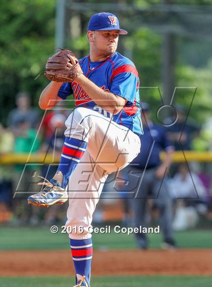 Thumbnail 1 in Pope vs. Walton (GHSA 6A Final - Game 2) photogallery.