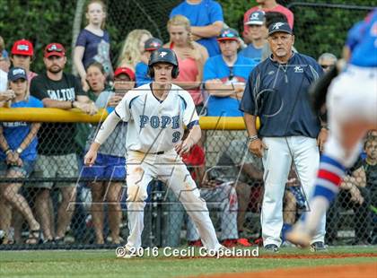 Thumbnail 2 in Pope vs. Walton (GHSA 6A Final - Game 2) photogallery.