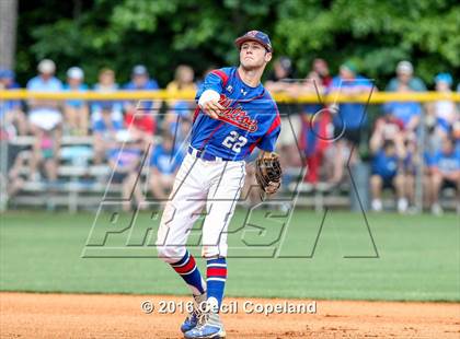 Thumbnail 1 in Pope vs. Walton (GHSA 6A Final - Game 2) photogallery.