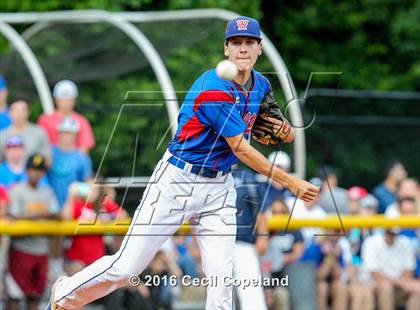 Thumbnail 3 in Pope vs. Walton (GHSA 6A Final - Game 2) photogallery.