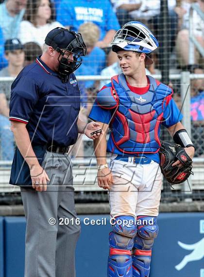 Thumbnail 3 in Pope vs. Walton (GHSA 6A Final - Game 2) photogallery.