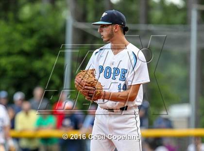 Thumbnail 2 in Pope vs. Walton (GHSA 6A Final - Game 2) photogallery.