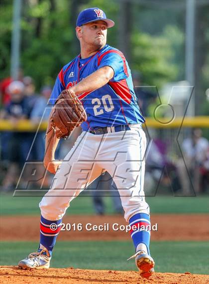 Thumbnail 2 in Pope vs. Walton (GHSA 6A Final - Game 2) photogallery.