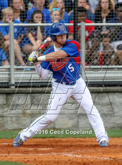 Thumbnail 1 in Pope vs. Walton (GHSA 6A Final - Game 2) photogallery.