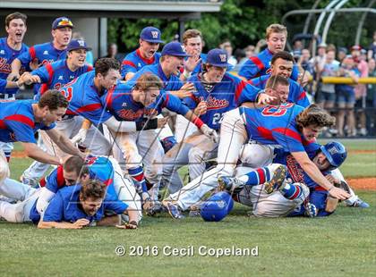 Thumbnail 3 in Pope vs. Walton (GHSA 6A Final - Game 2) photogallery.