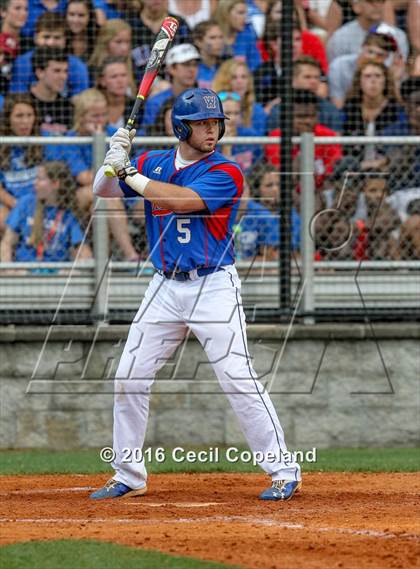 Thumbnail 2 in Pope vs. Walton (GHSA 6A Final - Game 2) photogallery.