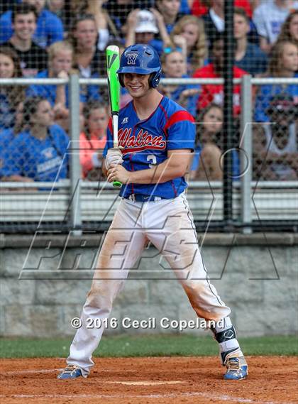 Thumbnail 3 in Pope vs. Walton (GHSA 6A Final - Game 2) photogallery.