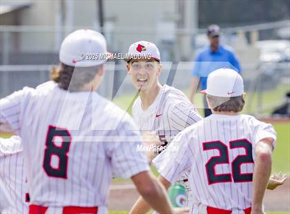 Thumbnail 2 in Hardin-Jefferson vs Bridge City (UIL Baseball 4A D2 Area Playoff game 3) photogallery.