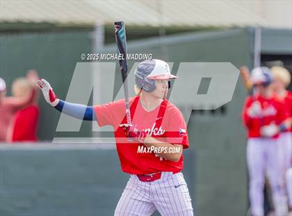 Thumbnail 1 in Hardin-Jefferson vs Bridge City (UIL Baseball 4A D2 Area Playoff game 3) photogallery.