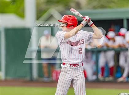 Thumbnail 3 in Hardin-Jefferson vs Bridge City (UIL Baseball 4A D2 Area Playoff game 3) photogallery.