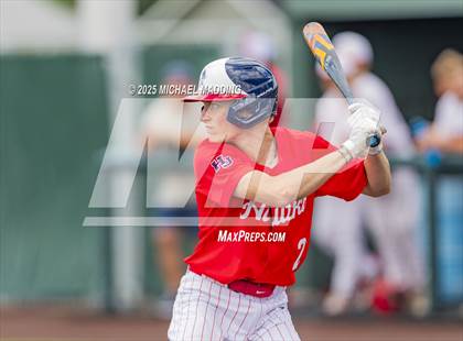 Thumbnail 1 in Hardin-Jefferson vs Bridge City (UIL Baseball 4A D2 Area Playoff game 3) photogallery.