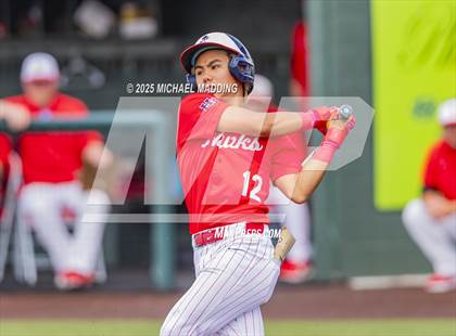 Thumbnail 2 in Hardin-Jefferson vs Bridge City (UIL Baseball 4A D2 Area Playoff game 3) photogallery.