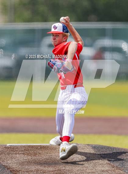 Thumbnail 1 in Hardin-Jefferson vs Bridge City (UIL Baseball 4A D2 Area Playoff game 3) photogallery.