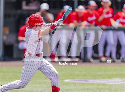 Thumbnail 3 in Hardin-Jefferson vs Bridge City (UIL Baseball 4A D2 Area Playoff game 3) photogallery.