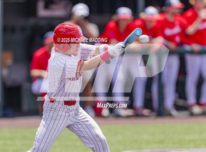 Thumbnail 2 in Hardin-Jefferson vs Bridge City (UIL Baseball 4A D2 Area Playoff game 3) photogallery.
