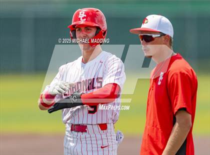 Thumbnail 3 in Hardin-Jefferson vs Bridge City (UIL Baseball 4A D2 Area Playoff game 3) photogallery.