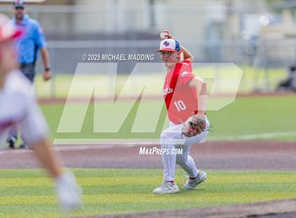 Thumbnail 1 in Hardin-Jefferson vs Bridge City (UIL Baseball 4A D2 Area Playoff game 3) photogallery.