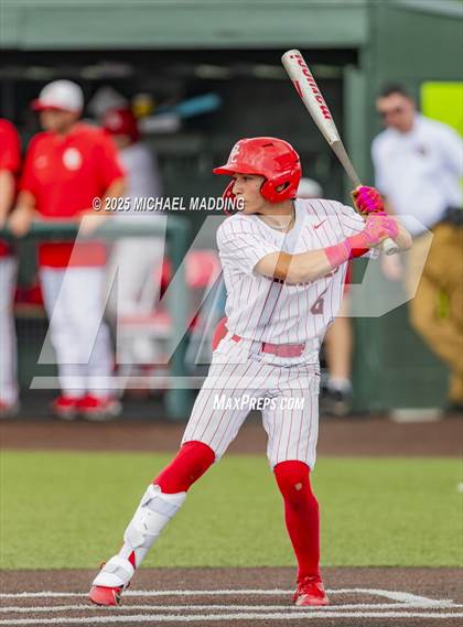Thumbnail 2 in Hardin-Jefferson vs Bridge City (UIL Baseball 4A D2 Area Playoff game 3) photogallery.