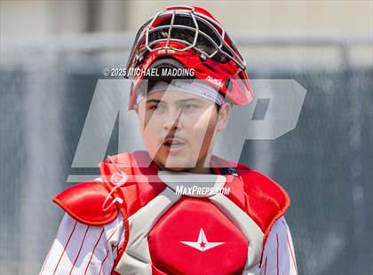Thumbnail 3 in Hardin-Jefferson vs Bridge City (UIL Baseball 4A D2 Area Playoff game 3) photogallery.