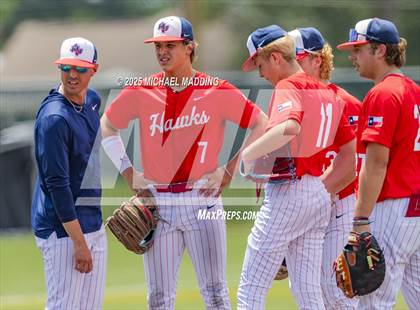 Thumbnail 1 in Hardin-Jefferson vs Bridge City (UIL Baseball 4A D2 Area Playoff game 3) photogallery.