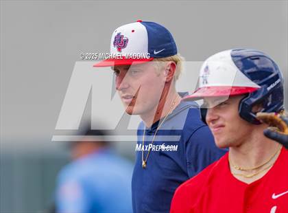 Thumbnail 1 in Hardin-Jefferson vs Bridge City (UIL Baseball 4A D2 Area Playoff game 3) photogallery.