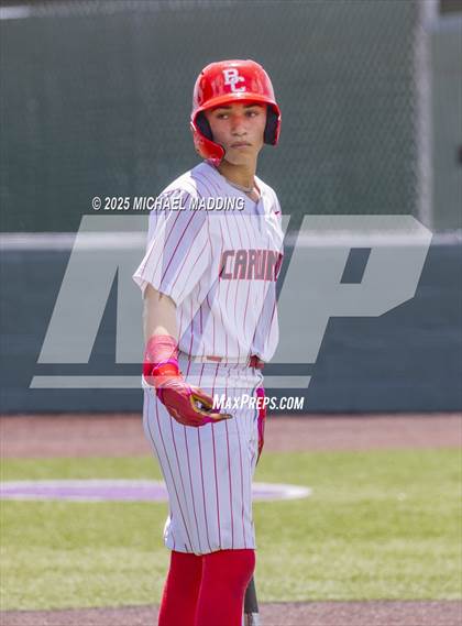 Thumbnail 3 in Hardin-Jefferson vs Bridge City (UIL Baseball 4A D2 Area Playoff game 3) photogallery.