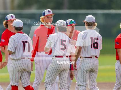 Thumbnail 2 in Hardin-Jefferson vs Bridge City (UIL Baseball 4A D2 Area Playoff game 3) photogallery.