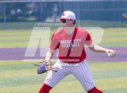 Thumbnail 1 in Hardin-Jefferson vs Bridge City (UIL Baseball 4A D2 Area Playoff game 3) photogallery.