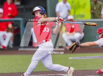 Thumbnail 3 in Hardin-Jefferson vs Bridge City (UIL Baseball 4A D2 Area Playoff game 3) photogallery.