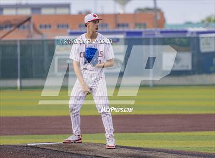 Thumbnail 1 in Hardin-Jefferson vs Bridge City (UIL Baseball 4A D2 Area Playoff game 3) photogallery.