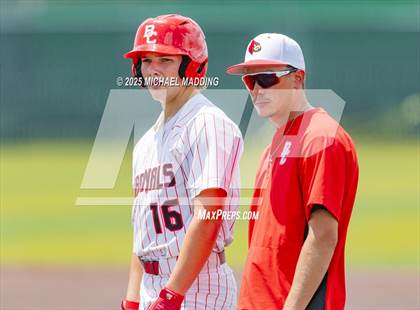 Thumbnail 1 in Hardin-Jefferson vs Bridge City (UIL Baseball 4A D2 Area Playoff game 3) photogallery.