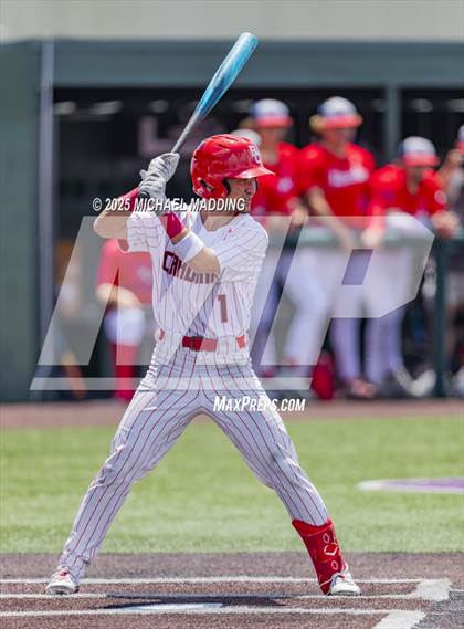 Thumbnail 1 in Hardin-Jefferson vs Bridge City (UIL Baseball 4A D2 Area Playoff game 3) photogallery.