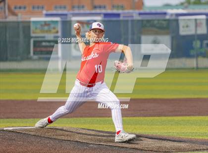 Thumbnail 2 in Hardin-Jefferson vs Bridge City (UIL Baseball 4A D2 Area Playoff game 3) photogallery.