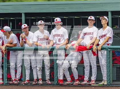 Thumbnail 2 in Hardin-Jefferson vs Bridge City (UIL Baseball 4A D2 Area Playoff game 3) photogallery.