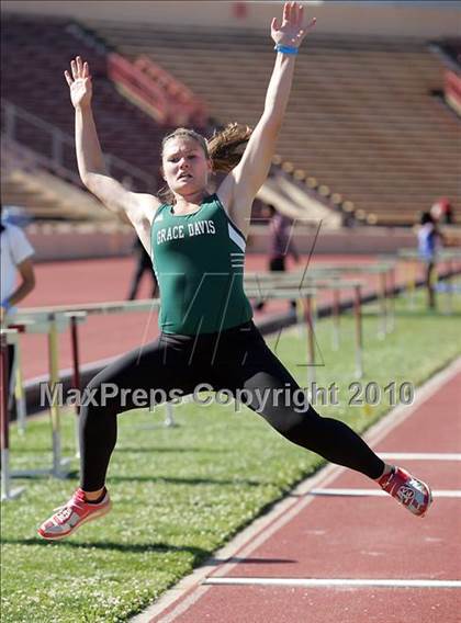 Thumbnail 2 in CIF SJS Masters Championships (Girls Long Jump - Final) photogallery.