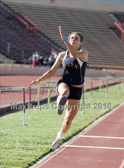 Thumbnail 1 in CIF SJS Masters Championships (Girls Long Jump - Final) photogallery.