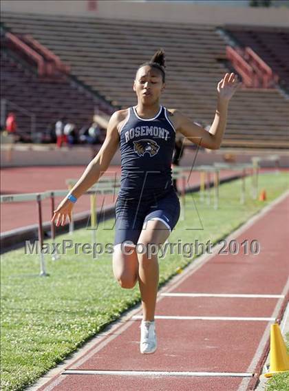 Thumbnail 2 in CIF SJS Masters Championships (Girls Long Jump - Final) photogallery.