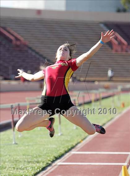 Thumbnail 3 in CIF SJS Masters Championships (Girls Long Jump - Final) photogallery.
