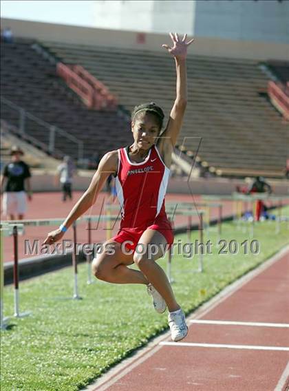 Thumbnail 1 in CIF SJS Masters Championships (Girls Long Jump - Final) photogallery.