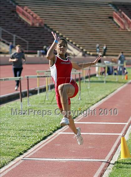 Thumbnail 2 in CIF SJS Masters Championships (Girls Long Jump - Final) photogallery.