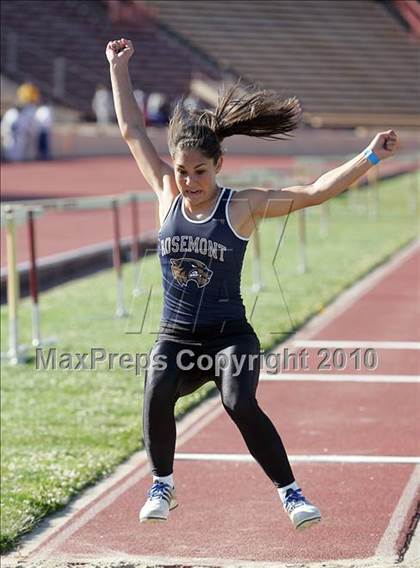 Thumbnail 3 in CIF SJS Masters Championships (Girls Long Jump - Final) photogallery.