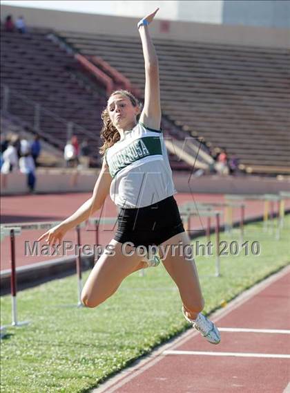 Thumbnail 1 in CIF SJS Masters Championships (Girls Long Jump - Final) photogallery.